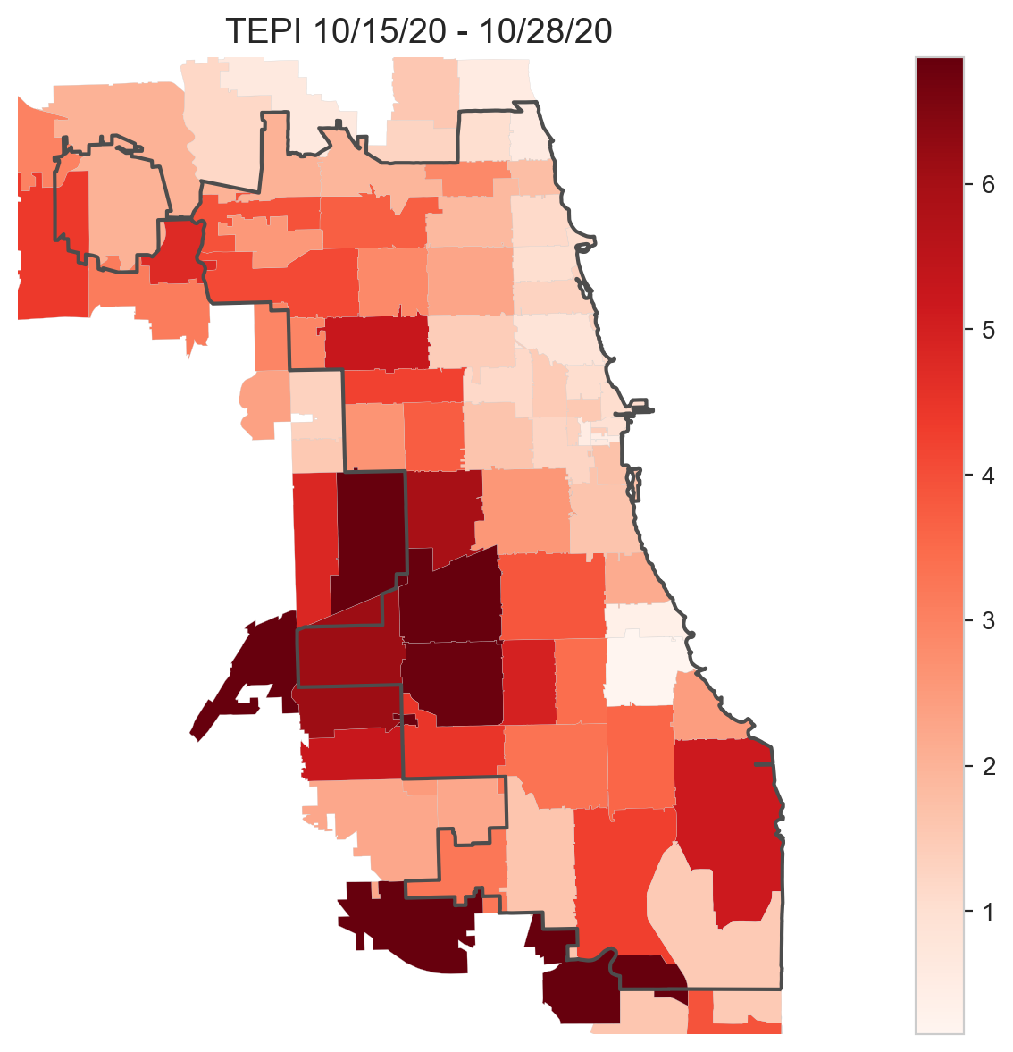 Prioritizing areas for expanding testing